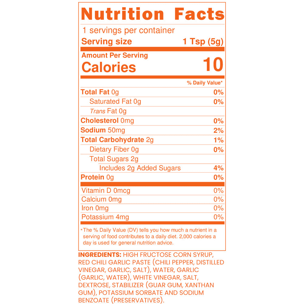 Sweet Chili Packets